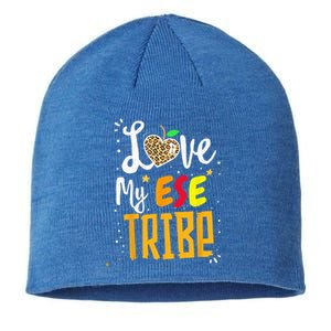 Matching First Last Day ESE Team Teacher Student Tribe Sustainable Beanie