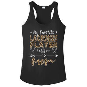 My Favorite Lacrosse Player Calls Me Mom MotherS Day Ladies PosiCharge Competitor Racerback Tank