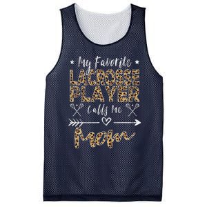 My Favorite Lacrosse Player Calls Me Mom MotherS Day Mesh Reversible Basketball Jersey Tank