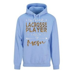 My Favorite Lacrosse Player Calls Me Mom MotherS Day Unisex Surf Hoodie