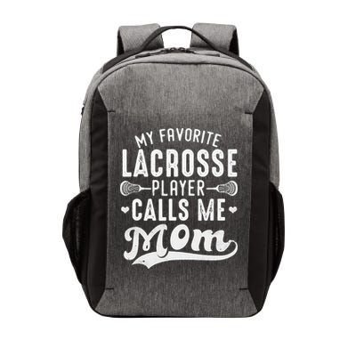 My Favorite Lacrosse Player Calls Me Mom MotherS Day Vector Backpack
