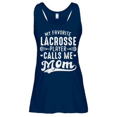My Favorite Lacrosse Player Calls Me Mom MotherS Day Ladies Essential Flowy Tank