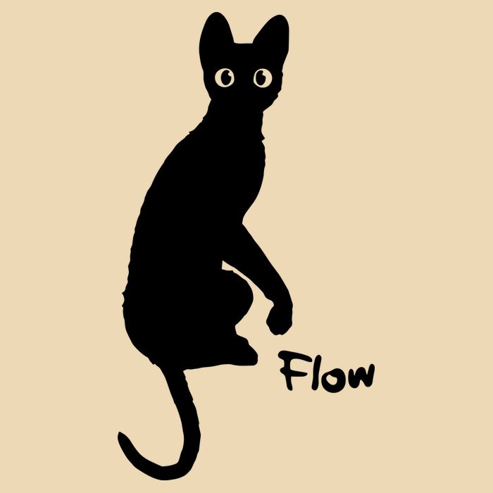 M50 Flow Movie India Ink Cat Bag