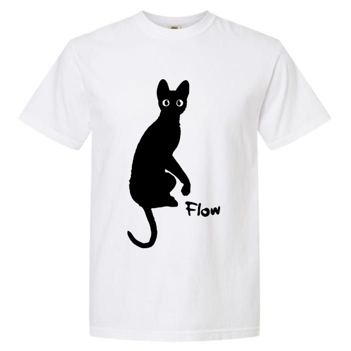 M50 Flow Movie India Ink Cat Garment-Dyed Heavyweight T-Shirt