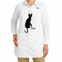 M50 Flow Movie India Ink Cat Apron