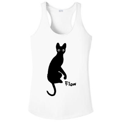 M50 Flow Movie India Ink Cat Ladies PosiCharge Competitor Racerback Tank