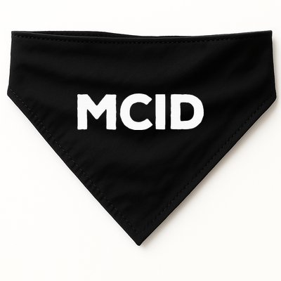 Music Fans Mcid My Crew Is USA-Made Doggie Bandana
