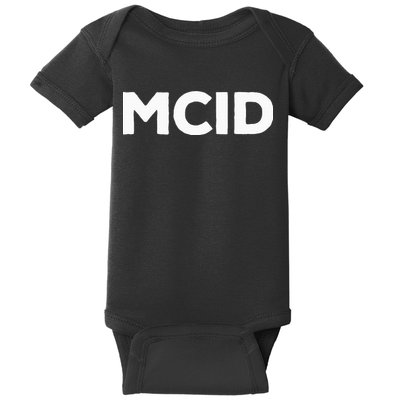 Music Fans Mcid My Crew Is Baby Bodysuit