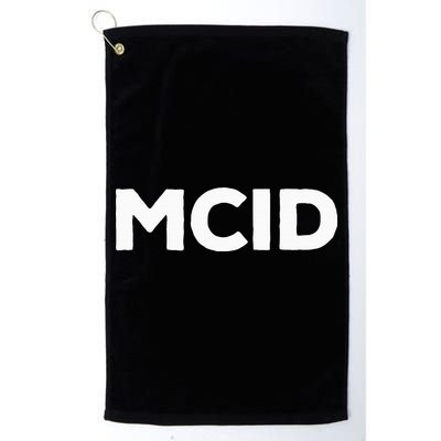 Music Fans Mcid My Crew Is Golf Towel