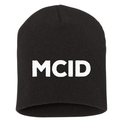 Music Fans Mcid My Crew Is Short Acrylic Beanie