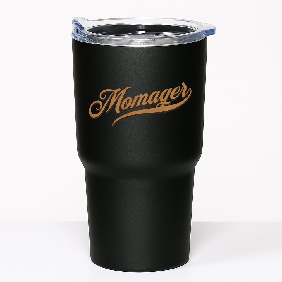 Momager Funny Mom Manager Mother's Day Tumbler