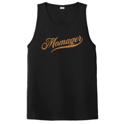 Momager Funny Mom Manager Mother's Day PosiCharge Competitor Tank