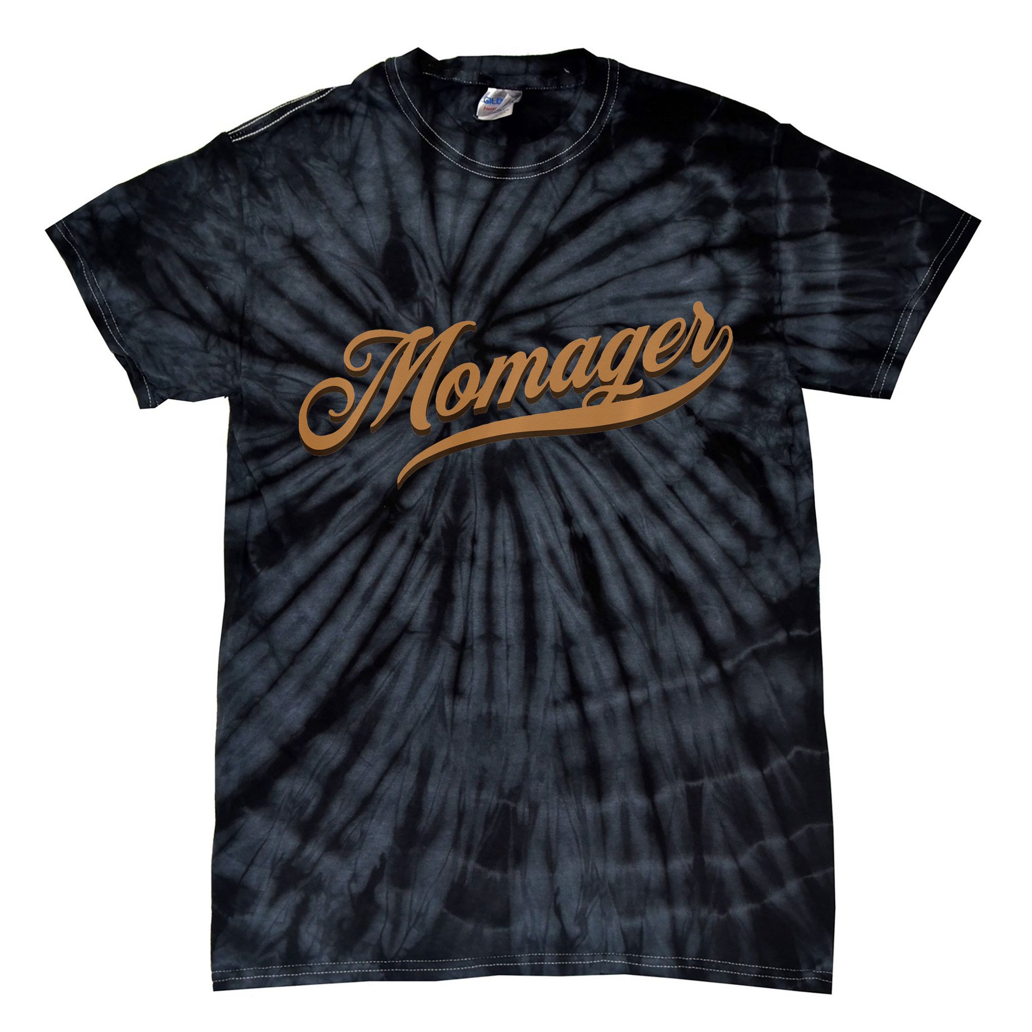 Momager Funny Mom Manager Mother's Day Tie-Dye T-Shirt