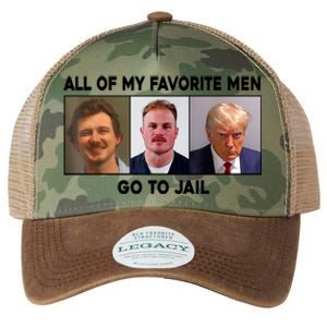 My Favorite Meen Go To Jail Legacy Tie Dye Trucker Hat