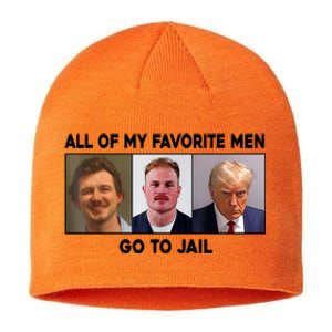 My Favorite Meen Go To Jail Sustainable Beanie