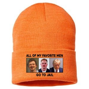 My Favorite Meen Go To Jail Sustainable Knit Beanie