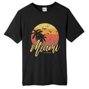 Miami Florida Tall Fusion ChromaSoft Performance T-Shirt