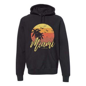 Miami Florida Premium Hoodie