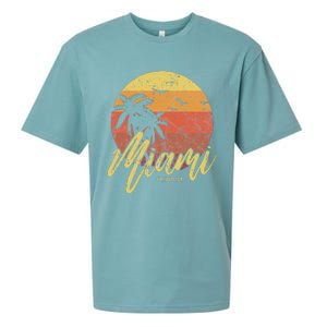 Miami Florida Sueded Cloud Jersey T-Shirt