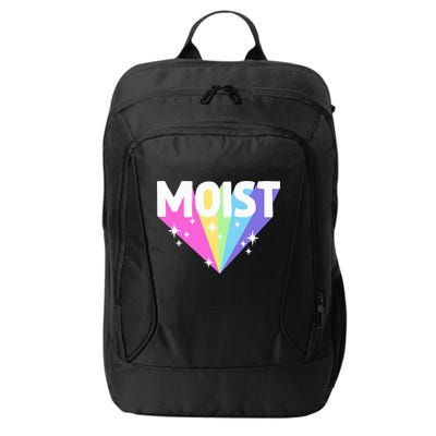 Moist Funny Meme Dank For Cool Hilarious Humorous  City Backpack