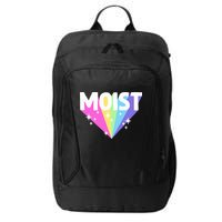Moist Funny Meme Dank For Cool Hilarious Humorous  City Backpack