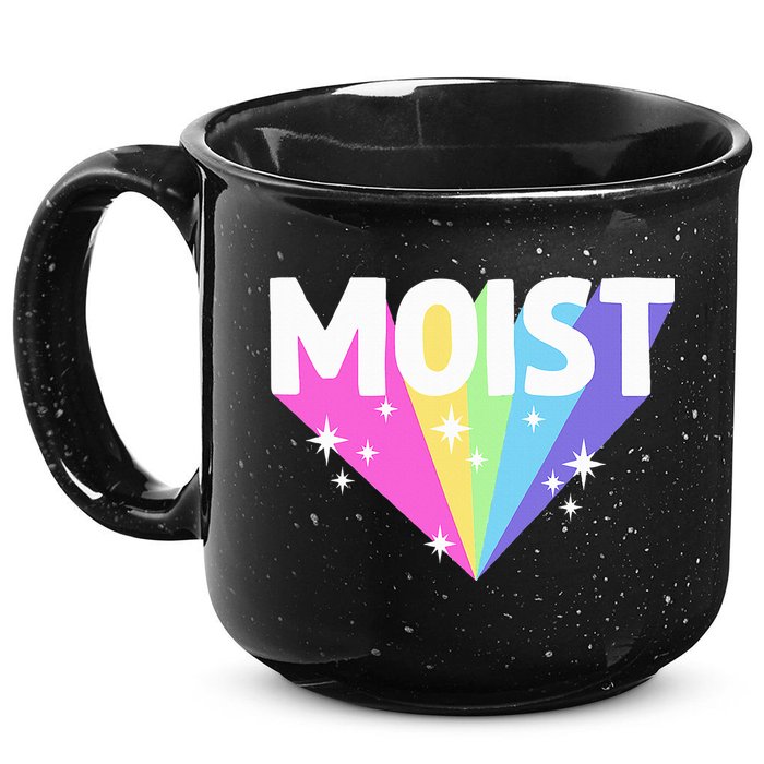 Moist Funny Meme Dank For Cool Hilarious Humorous  15oz Campfire Ceramic Mug