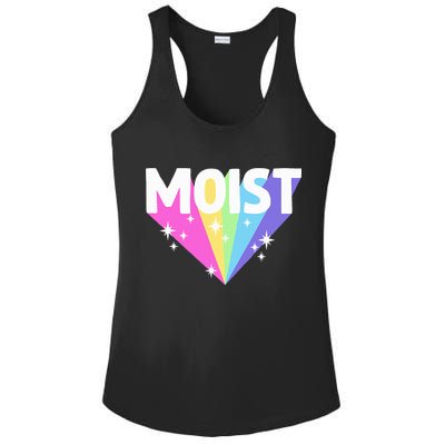 Moist Funny Meme Dank For Cool Hilarious Humorous  Ladies PosiCharge Competitor Racerback Tank
