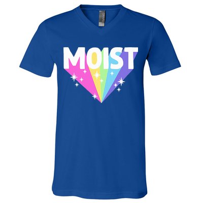 Moist Funny Meme Dank For Cool Hilarious Humorous  V-Neck T-Shirt