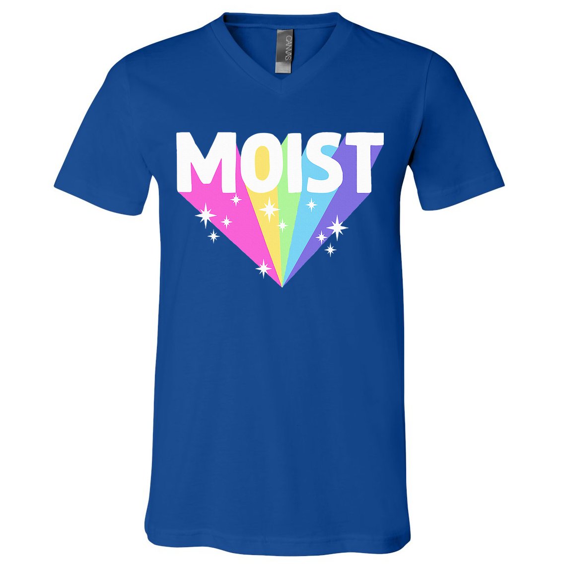 Moist Funny Meme Dank For Cool Hilarious Humorous  V-Neck T-Shirt