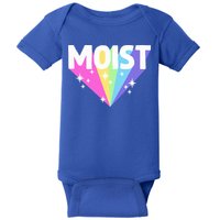 Moist Funny Meme Dank For Cool Hilarious Humorous  Baby Bodysuit