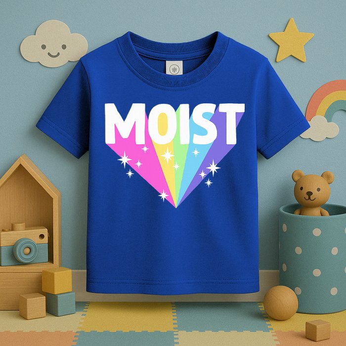 Moist Funny Meme Dank For Cool Hilarious Humorous  Toddler T-Shirt