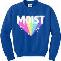 Moist Funny Meme Dank For Cool Hilarious Humorous  Kids Sweatshirt