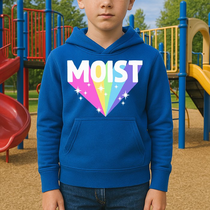 Moist Funny Meme Dank For Cool Hilarious Humorous  Kids Hoodie