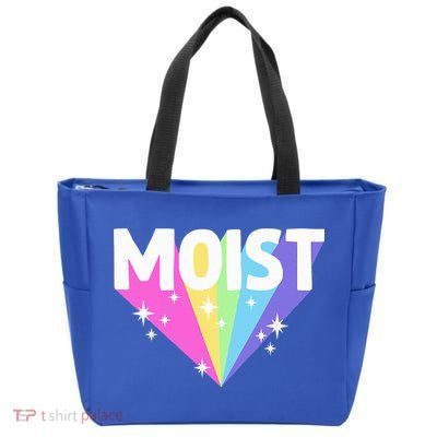 Moist Funny Meme Dank For Cool Hilarious Humorous  Zip Tote Bag