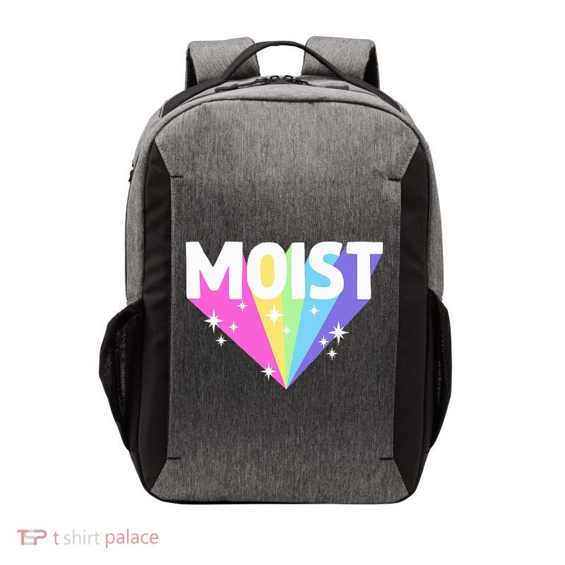 Moist Funny Meme Dank For Cool Hilarious Humorous  Vector Backpack