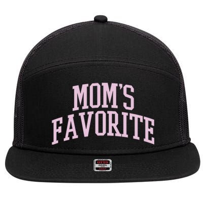 Moms Favorite 7 Panel Mesh Trucker Snapback Hat