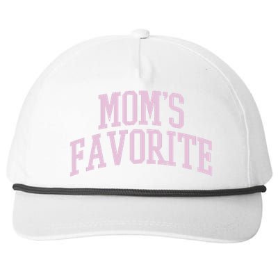 Moms Favorite Snapback Five-Panel Rope Hat