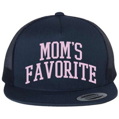 Moms Favorite Flat Bill Trucker Hat