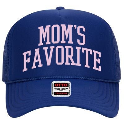 Moms Favorite High Crown Mesh Back Trucker Hat