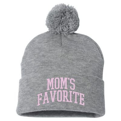 Moms Favorite Pom Pom 12in Knit Beanie