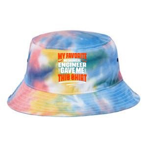 My Favorite Mechanical Engineer Gave Me This Gift Tie Dye Newport Bucket Hat