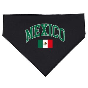 Mexico Flag USA-Made Doggie Bandana