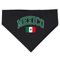 Mexico Flag USA-Made Doggie Bandana