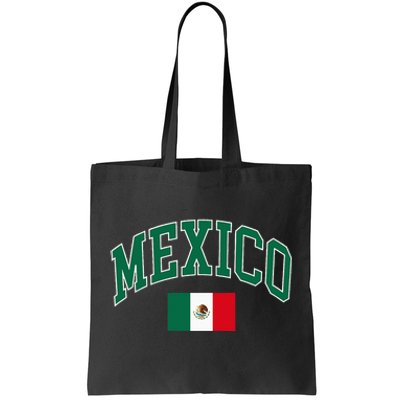 Mexico Flag Tote Bag