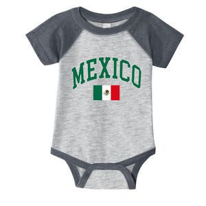 Mexico Flag Infant Baby Jersey Bodysuit