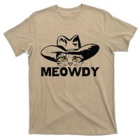 Meowdy Funny Mashup Between Meow And Howdy Cat Meme T-Shirt