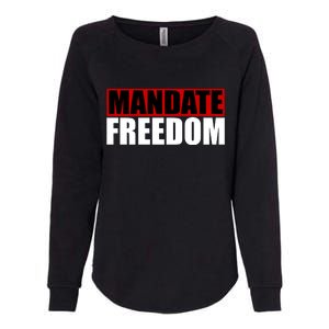 Mandate Freedom Womens California Wash Sweatshirt