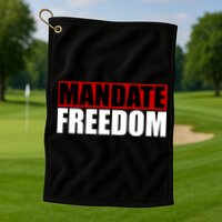 Mandate Freedom Golf Towel