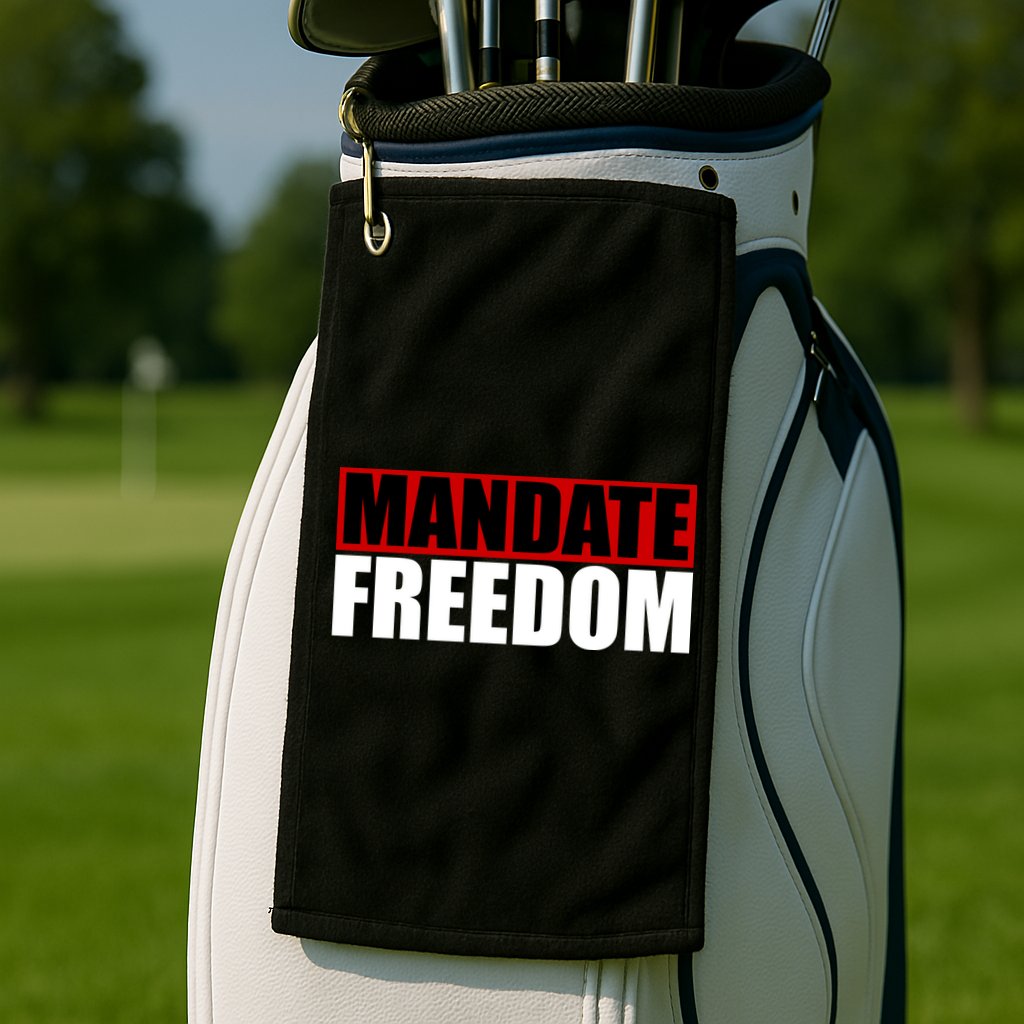 Mandate Freedom Golf Towel