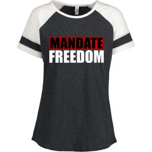 Mandate Freedom Enza Ladies Jersey Colorblock Tee